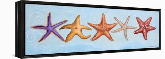 2-UP Sea Dwellers II-Wendy Russell-Framed Stretched Canvas