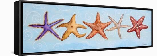 2-UP Sea Dwellers II-Wendy Russell-Framed Stretched Canvas