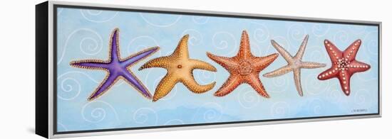 2-UP Sea Dwellers II-Wendy Russell-Framed Stretched Canvas