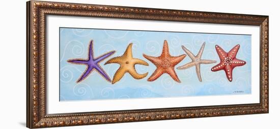 2-UP Sea Dwellers II-Wendy Russell-Framed Art Print