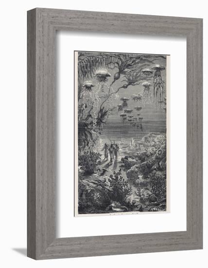 20,000 Leagues Under the Sea: The Divers on the Sea-Bed-Hildebrand-Framed Photographic Print