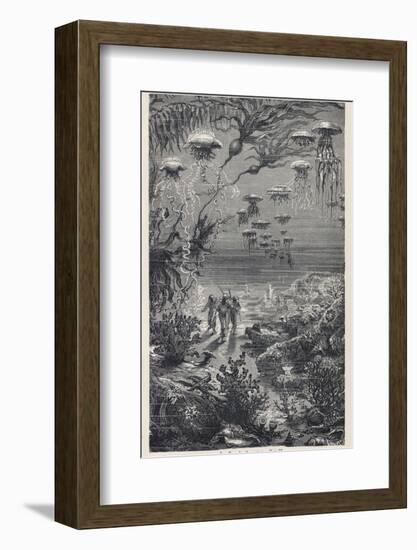 20,000 Leagues Under the Sea: The Divers on the Sea-Bed-Hildebrand-Framed Photographic Print