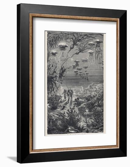 20,000 Leagues Under the Sea: The Divers on the Sea-Bed-Hildebrand-Framed Photographic Print