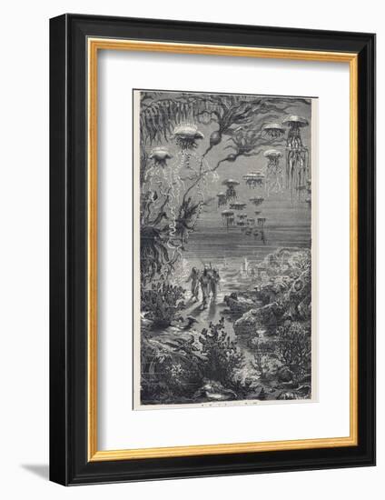 20,000 Leagues Under the Sea: The Divers on the Sea-Bed-Hildebrand-Framed Photographic Print