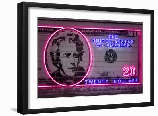 20 Dollars-Octavian Mielu-Framed Art Print