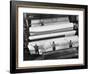 20 Ft. Roll of Finished Paper Arriving on the Rewinder, Ready to Be Cut and Shipped from Paper Mill-Margaret Bourke-White-Framed Photographic Print