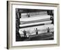 20 Ft. Roll of Finished Paper Arriving on the Rewinder, Ready to Be Cut and Shipped from Paper Mill-Margaret Bourke-White-Framed Photographic Print