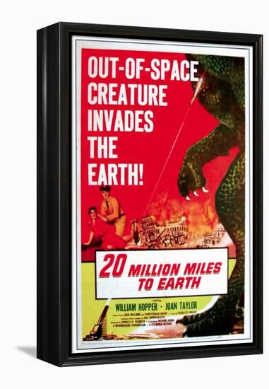 20 Million Miles to Earth, 1957-null-Framed Stretched Canvas