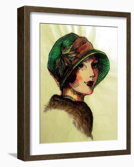 20's Girls I-Danielle Harrington-Framed Art Print