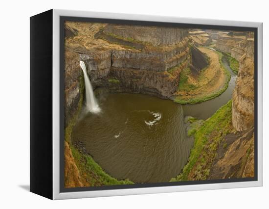 200 Foot High Palouse Falls State Park, Washington, USA-Chuck Haney-Framed Premier Image Canvas