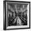 200 International Debutantes Dancing Polonaise at Opera Centennial Party-null-Framed Photographic Print