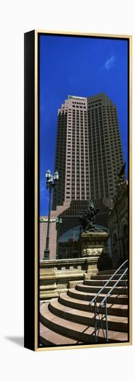 200 Public Square building on Public Square, Cleveland, Ohio, USA-null-Framed Premier Image Canvas