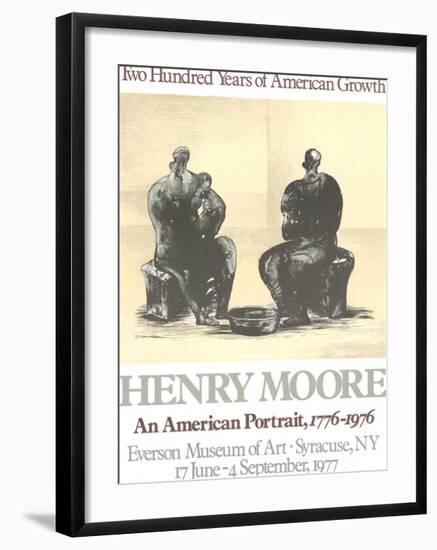 200 Years of American Growth-Henry Moore-Framed Lithograph