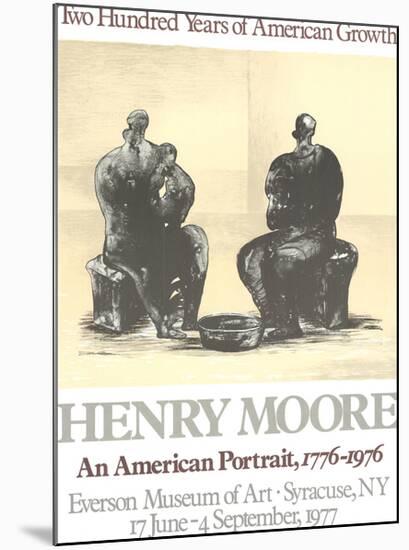 200 Years of American Growth-Henry Moore-Mounted Lithograph