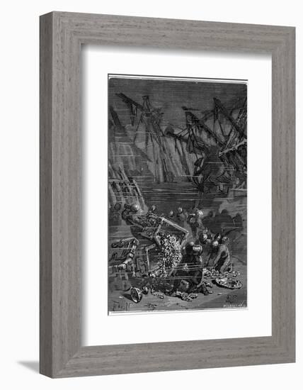 20000 Leagues under the Sea, Jules Verne-null-Framed Photographic Print