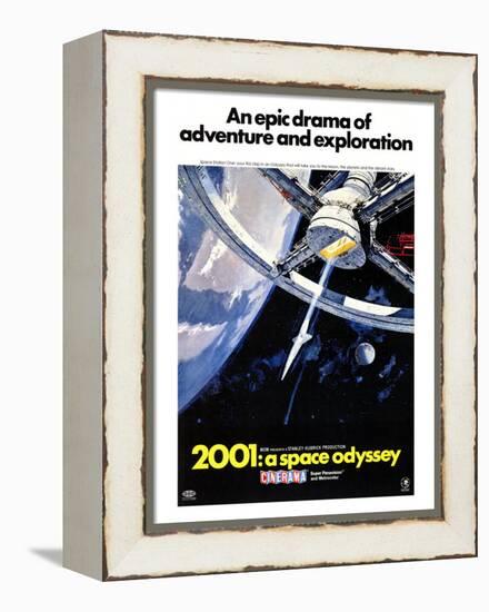 2001: A Space Odyssey, 1968-null-Framed Stretched Canvas