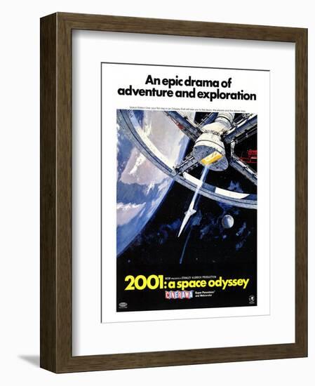 2001: A Space Odyssey, 1968-null-Framed Premium Giclee Print