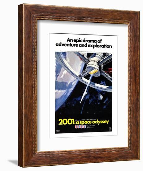 2001: A Space Odyssey, 1968-null-Framed Premium Giclee Print