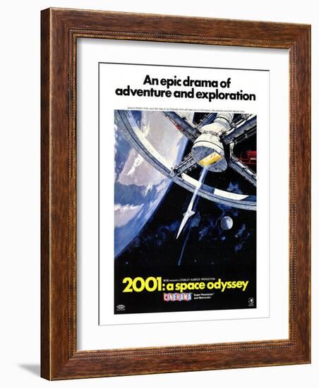 2001: A Space Odyssey, 1968-null-Framed Premium Giclee Print