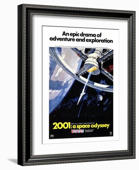 2001: A Space Odyssey, 1968-null-Framed Premium Giclee Print