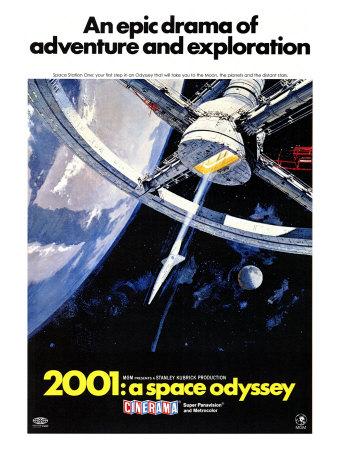 2001 A Space Odyssey Poster 24 X 34 