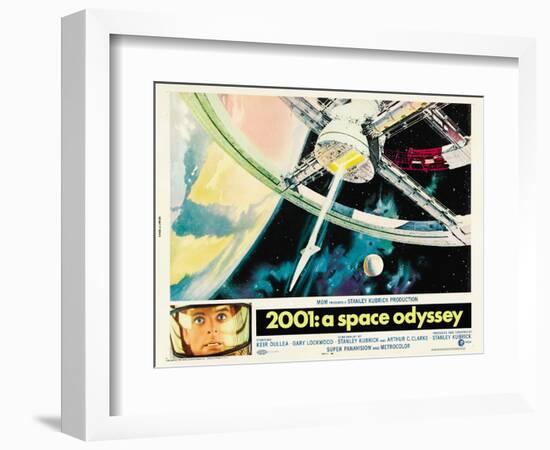 2001: A Space Odyssey, 1968-null-Framed Art Print