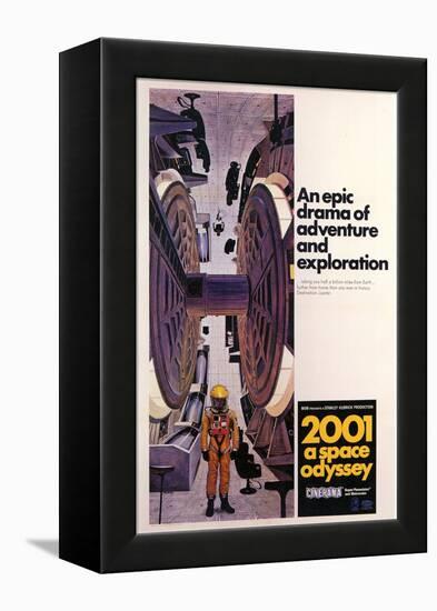 2001: A Space Odyssey, 1968-null-Framed Stretched Canvas