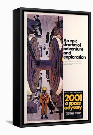 2001: A Space Odyssey, 1968-null-Framed Stretched Canvas