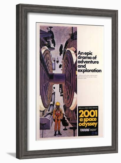 2001: A Space Odyssey, 1968-null-Framed Art Print