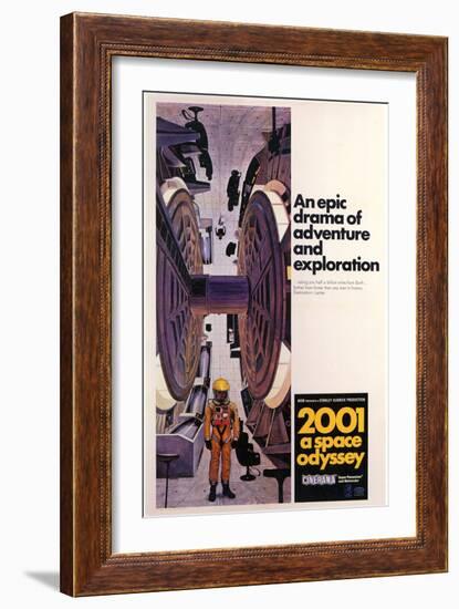 2001: A Space Odyssey, 1968-null-Framed Art Print