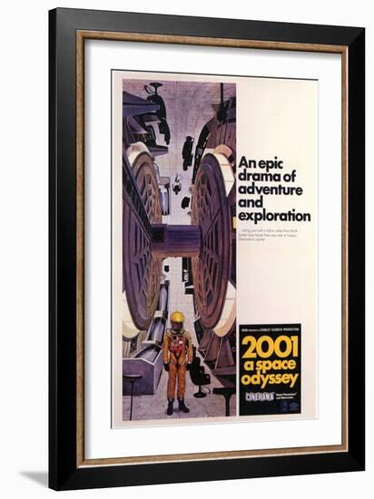 2001: A Space Odyssey, 1968-null-Framed Art Print