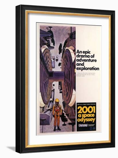 2001: A Space Odyssey, 1968-null-Framed Art Print