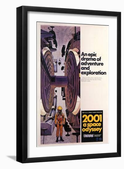 2001: A Space Odyssey, 1968-null-Framed Premium Giclee Print