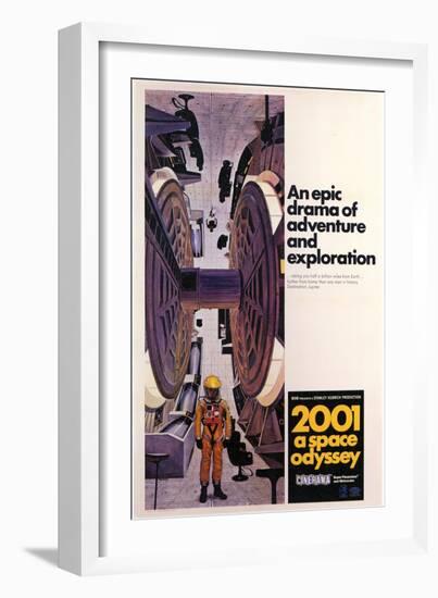 2001: A Space Odyssey, 1968-null-Framed Premium Giclee Print