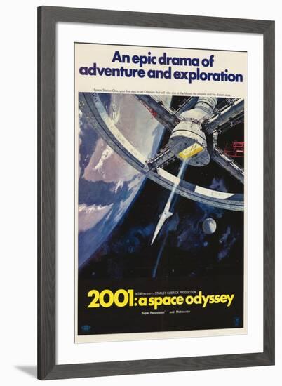 2001: A Space Odyssey, 1968-null-Framed Art Print