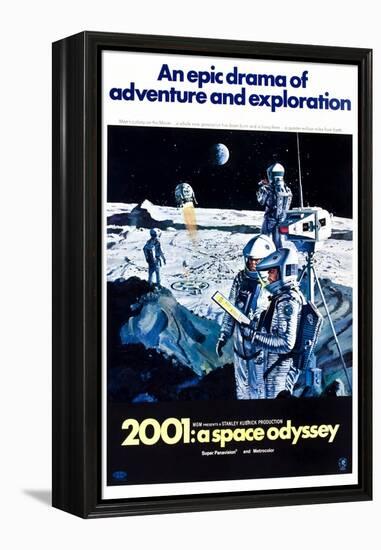 2001: A Space Odyssey (aka Two Thousand and One: a Space Odyssey)-null-Framed Stretched Canvas