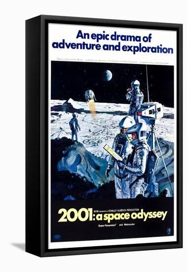 2001: A Space Odyssey (aka Two Thousand and One: a Space Odyssey)-null-Framed Stretched Canvas