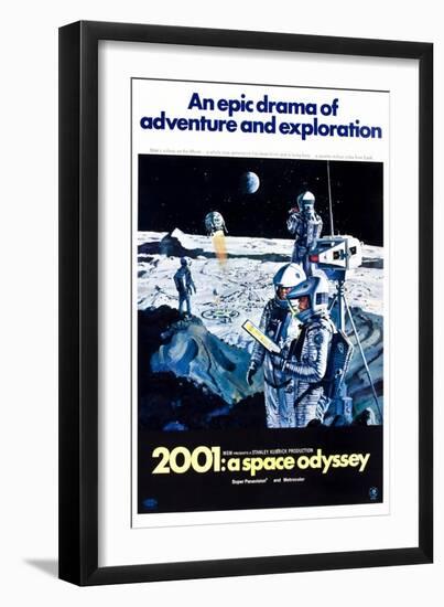 2001: A Space Odyssey (aka Two Thousand and One: a Space Odyssey)-null-Framed Art Print