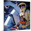 2001: A Space Odyssey, Gary Lockwood, 1968-null-Mounted Premium Photographic Print