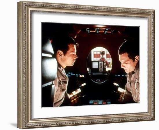 2001: A Space Odyssey, Gary Lockwood, Keir Dullea, 1968-null-Framed Photo