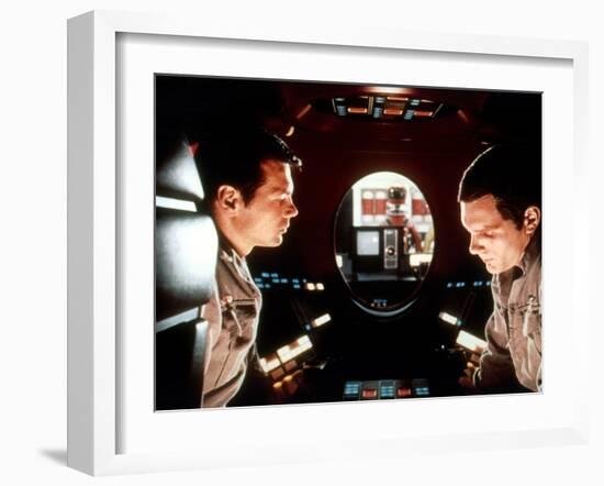 2001: A Space Odyssey, Gary Lockwood, Keir Dullea, 1968-null-Framed Photo