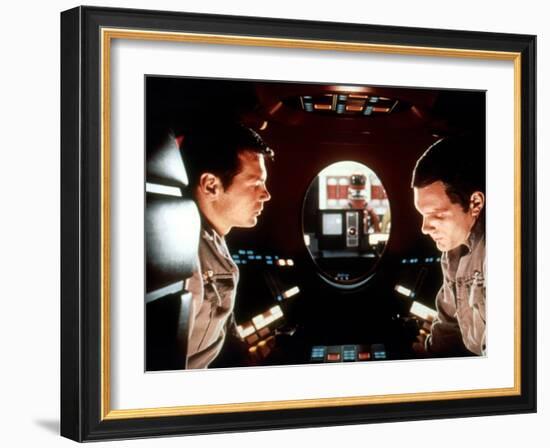 2001: A Space Odyssey, Gary Lockwood, Keir Dullea, 1968-null-Framed Photo