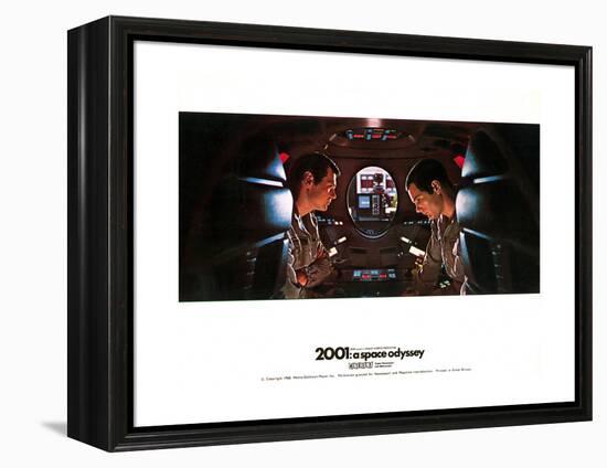 2001: a Space Odyssey, Gary Lockwood, Keir Dullea, 1968-null-Framed Stretched Canvas