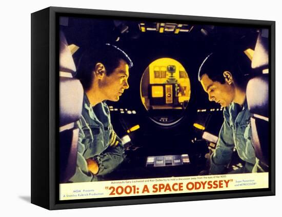 2001: a Space Odyssey, Gary Lockwood, Keir Dullea, 1968-null-Framed Stretched Canvas