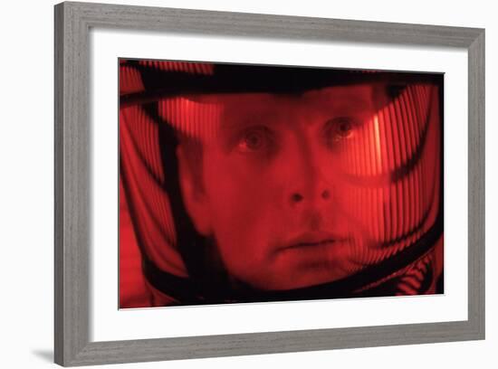 2001: A Space Odyssey, Keir Dullea, 1968-null-Framed Photo