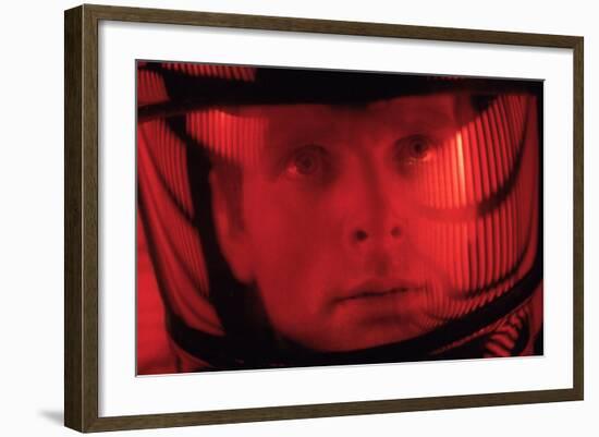 2001: A Space Odyssey, Keir Dullea, 1968-null-Framed Photo