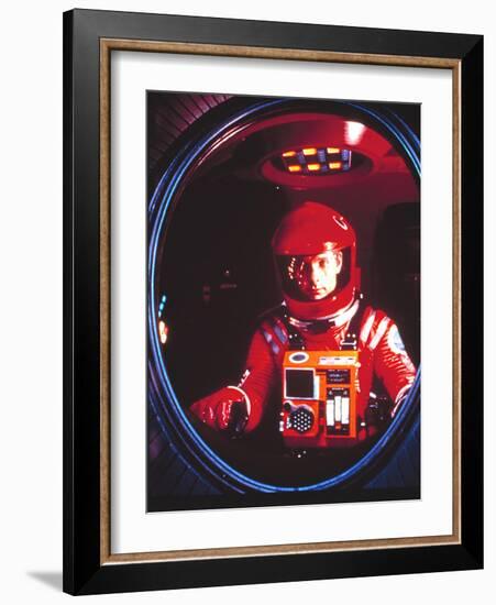 2001:A Space Odyssey, Keir Dullea, 1968-null-Framed Premium Photographic Print