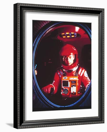 2001:A Space Odyssey, Keir Dullea, 1968-null-Framed Premium Photographic Print