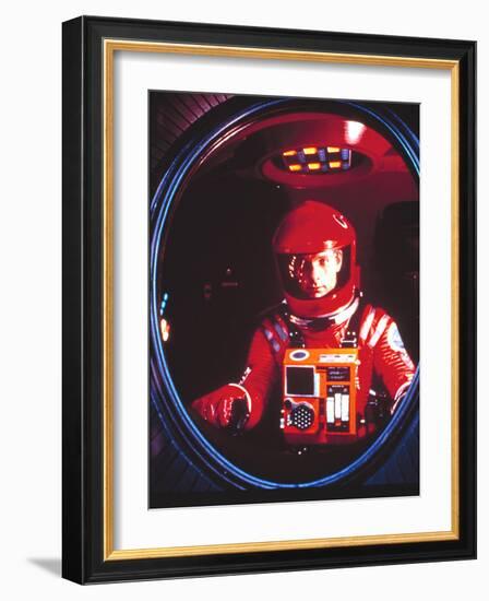 2001:A Space Odyssey, Keir Dullea, 1968-null-Framed Premium Photographic Print