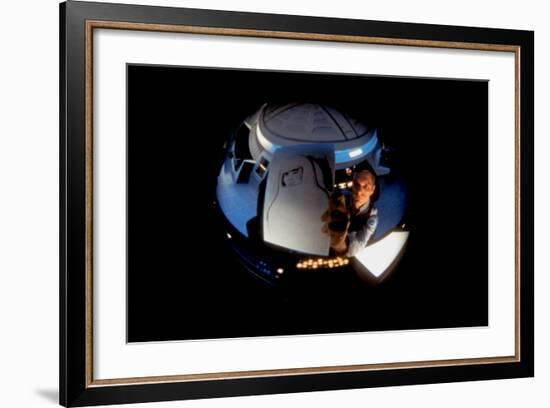 2001: A Space Odyssey, Keir Dullea as Seen Through Hal, 1968-null-Framed Photo